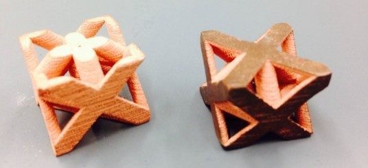 Additively manufactured copper pieces